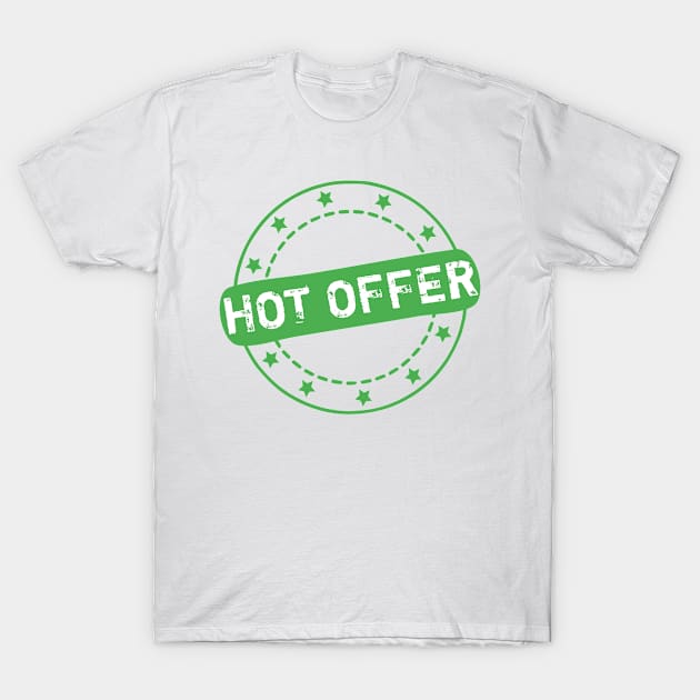 Hot Offer Stamp Icon T-Shirt by Designso